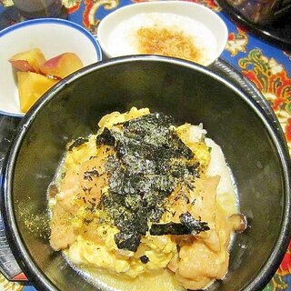 優しい味わいの親子丼